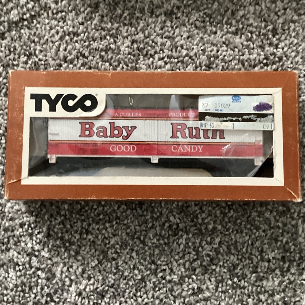 Baby Ruth Train Car Toy - Red and White